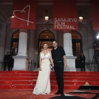 Isild Le Besco and Jovan Marjanovic, Red Carpet, 28th Sarajevo Film Festival, 2022 (C) Obala Art Centar