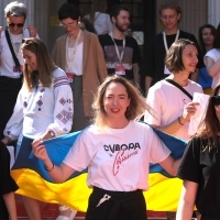 Delegation of Ukraine, Red Carpet, National teather, 28th Sarajevo Film Festival, 2022 (C) Obala Art Centar