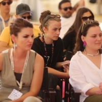 Grand Coffee with - Alban Ukaj, Festival Square, 28th Sarajevo Film Festival, 2022 (C) Obala Art Centar