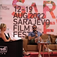 Avant Premiere Series Press Corner, Conversation with the Crew of the TV Series  Mum and Dad are Playing War 2,  Festival Square, 28th Sarajevo Film Festival, 2022 (C) Obala Art Centar