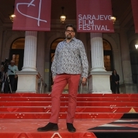 Pjer Žalica, director, Red Carpet, National theater, 28th Sarajevo Film Festival, 2022 (C) Obala Art Centar 