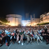Screening of May Labour Day by Pjer Žalica, Coca-Cola Open Air, 28th Sarajevo Film Festival, 2022 (C) Obala Art Centar