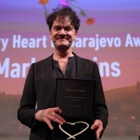 Director and writer Mark Cousins received Honorary Heart of Sarajevo Award, National Theatre, 29th Sarajevo Film Festival, 2023 (C) Obala Art Centar