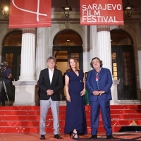 Crew: Grey House, Red Carpet, National Theatre, 29th Sarajevo Film Festival, 2023 (C) Obala Art Centar