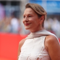 Jasna Đuričić, actress, Red Carpet, National Theatre, 29th Sarajevo Film Festival, 2023 (C) Obala Art Centar