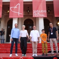Crew: Facing Darkness, Red Carpet, National Theater, 29th Sarajevo Film Festival, 2023 (C) Obala Art Centar