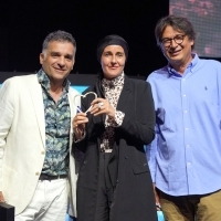 The Best Director for the Episode of Drama Series: Danis Tanović and Aida Begić  (THE HOLLOW), Awards Ceremony for TV Series - hosted by BH Telecom, Hotel Hills, 29th Sarajevo Film Festival, 2023 (C) Obala Art Centar