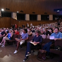 Masterclass: Mark Cousins, Bosnian Cultural Center, 29th Sarajevo Film Festival, 2023 (C) Obala Art Centar