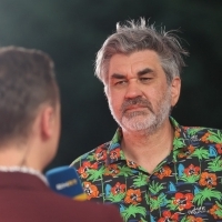 Srđan Vuletić, creator of Frust, Red Carpet, National Theater, 29th Sarajevo Film Festival, 2023 (C) Obala Art Centar