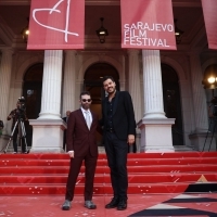 Charlie Kaufman, screenwriter, director, producer and Jovan Marjanović director of Sarajevo Film Festival, Red Carpet, National Theater, 29th Sarajevo Film Festival, 2023 (C) Obala Art Centar