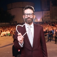 Charlie Kaufman received Honorary Heart of Sarajevo Award, Coca-Cola Open Air Cinema, 29th Sarajevo Film Festival, 2023 (C) Obala Art Centar