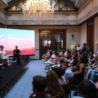 CineLink Talks: Lights, Camera, Sustainability: Transforming Film Production for a Greener Future, Hotel Europe Atrium, 29th Sarajevo Film Festival, 2023 (C) Obala Art Centar