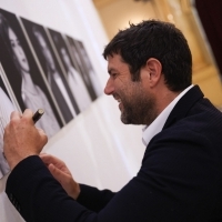 Olivier Barthelemy, actor, Photo Call, National Theater, 29th Sarajevo Film Festival, 2023 (C) Obala Art Centar