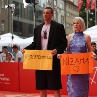 Red Carpet, National Theater, 29th Sarajevo Film Festival, 2023 (C) Obala Art Centar