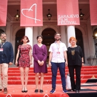 Jury - Competition Programme - Documentary Film, Red Carpet, National Theater, 29th Sarajevo Film Festival, 2023 (C) Obala Art Centar