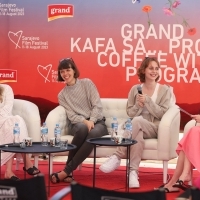 Coffee with… Excursion, Festival Square, 29th Sarajevo Film Festival, 2023 (C) Obala Art Centar