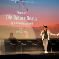 Lazar Dragojević, Bosnian-Herzegovinian premiere of the film DIE BEFORE DEATH by Ahmed Imamović, Bosnian Cultural Center, 29th Sarajevo Film Festival, 2023 (C) Obala Art Centar
