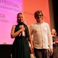 Zlatko Pranjić, Nanna Frank Møller, Directors, SPECIAL ENVIRONMENTAL AWARENESS AWARD, National Theatre, 30th Sarajevo Film Festival, 2024 (C) Obala Art Centar