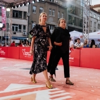 Elma Tataragić and Izeta Građović, Red Carpet, National Theatre, 31st Sarajevo Film Festival, 2025 (C) Obala Art Centar