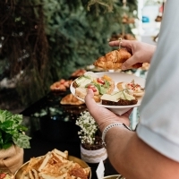 Festival Breakfast hosted by Atlantic Group, Festival Square, 31st Sarajevo Film Festival, 2025 (C) Obala Art Centar