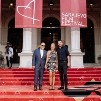CICAE Jury and Jovan Marjanović, Red Carpet, National Theatre, 31st Sarajevo Film Festival, 2025 (C) Obala Art Centar