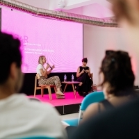Talents Sarajevo: In Conversation with Kukla, Talents Sarajevo House (European House of Culture and National Minorities), 31st Sarajevo Film Festival, 2025 (C) Obala Art Centar
