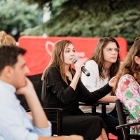 Grand Coffee with..., Michael Franco, Festival Square, 31st Sarajevo Film Festival, 2025 (C) Obala Art Centar