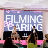 Talents Sarajevo: In Conversation with Stefan Đorđević, Talents Sarajevo House (European House of Culture and National Minorities), 31st Sarajevo Film Festival, 2025 (C) Obala Art Centar