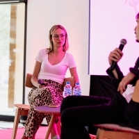 Talents Sarajevo: In Conversation with Stefan Đorđević, Talents Sarajevo House (European House of Culture and National Minorities), 31st Sarajevo Film Festival, 2025 (C) Obala Art Centar