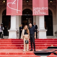 Ellen Rodnianski and Jovan Marjanović,  Red Carpet, National Theatre, 31st Sarajevo Film Festival, 2025 (C) Obala Art Centar
