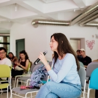 Talents Sarajevo: In Conversation with Kukla, Talents Sarajevo House (European House of Culture and National Minorities), 31st Sarajevo Film Festival, 2025 (C) Obala Art Centar