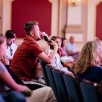 Press conference: DJ Ahmet, National Theatre, 31st Sarajevo Film Festival, 2025 (C) Obala Art Centar