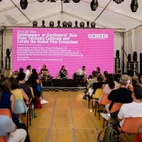 CineLink Talks, Festival garden, 31st Sarajevo Film Festival, 2025 (C) Obala Art Centar