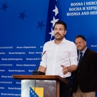 Jovan Marjanović, HRD: UN Conference, BH Parlament, 31st Sarajevo Film Festival, 2025 (C) Obala Art Centar	