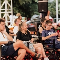 Grand Coffee with..., Dominik Moll, Festival Square, 31st Sarajevo Film Festival, 2025 (C) Obala Art Centar
