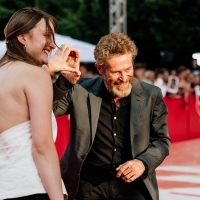 Meliha Šahović and Willem Dafoe, Red Carpet, National Theatre, 31st Sarajevo Film Festival, 2025 (C) Obala Art Centar
