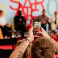 Avant Premiere Press Corner, Festival Square, 31st Sarajevo Film Festival, 2025 (C) Obala Art Centar