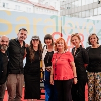 Competition programme - Docu Press Corner, Festival Square, 31st Sarajevo Film Festival, 2025 (C) Obala Art Centar
