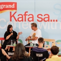 Grand Coffee with..., Dominik Moll, Festival Square, 31st Sarajevo Film Festival, 2025 (C) Obala Art Centar

