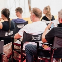 Grand Coffee with..., Dominik Moll, Festival Square, 31st Sarajevo Film Festival, 2025 (C) Obala Art Centar
