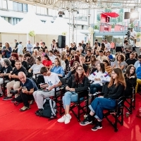 Grand Coffee with..., Willem Dafoe, Festival Square, 31st Sarajevo Film Festival, 2025 (C) Obala Art Centar
