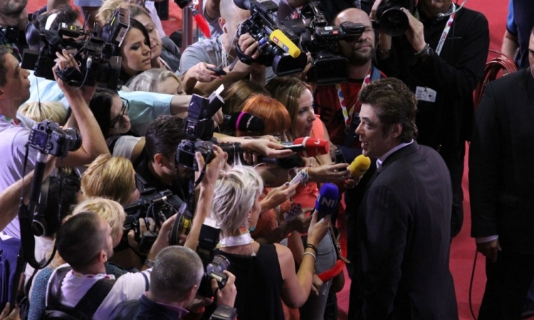 Benicio del Toro at Red Carpet, SFF