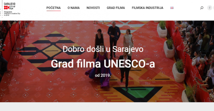 Pokrenuta web stranica Sarajevo grad filma UNESCO-a