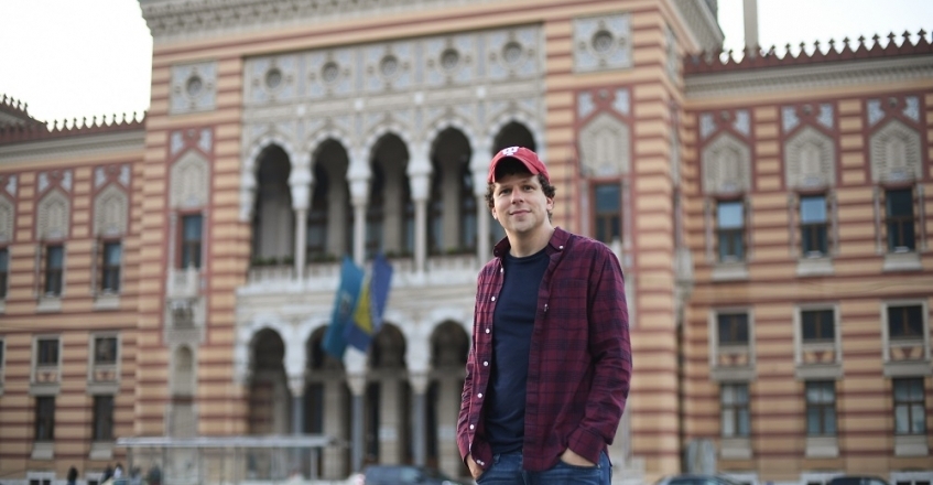 Jesse Eisenberg at the 28th Sarajevo Film Festival