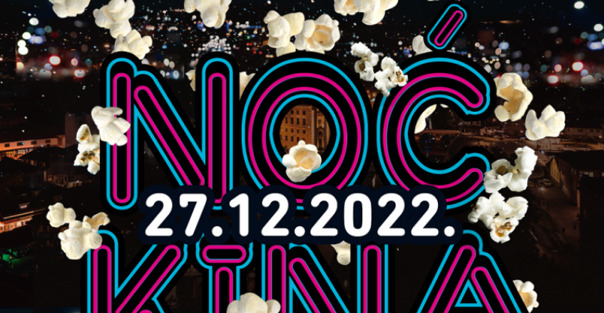 Noć kina 27. decembra u Sarajevu, besplatan ulaz u kina