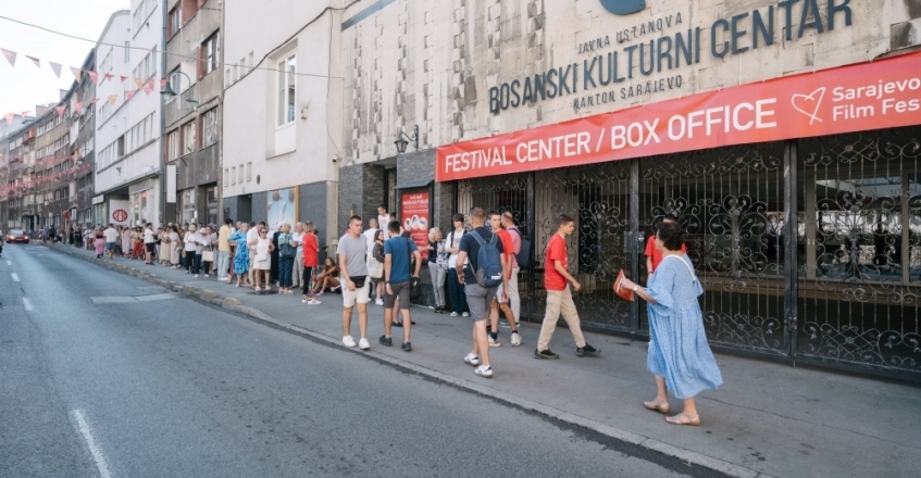 In-person ticket sales for the 31st Sarajevo Film Festival begin today at 10 a.m. at the Main Box Office (BKC)