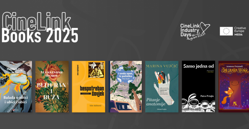 CineLink Books 2025: Sedam regionalnih književnih djela u ovogodišnjem izboru
