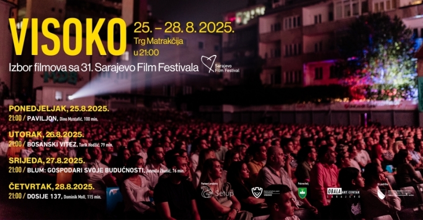 Izbor filmova iz programa 31. Sarajevo Film Festivala u Visokom 