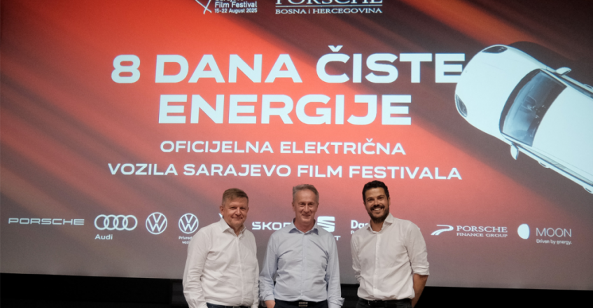 Električna flota automobila za 31. Sarajevo Film Festival