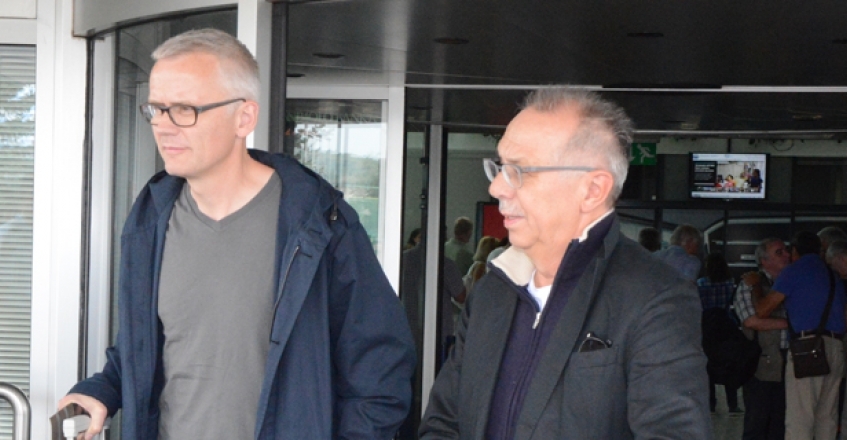 Dieter Kosslick and Christoph Terhechte Arrive in Sarajevo